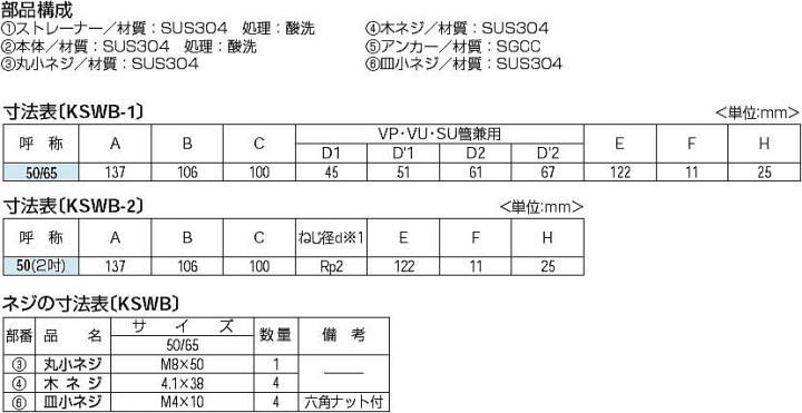 カネソウ ステンレス製ルーフドレイン 木付用シート防水 をお買得な